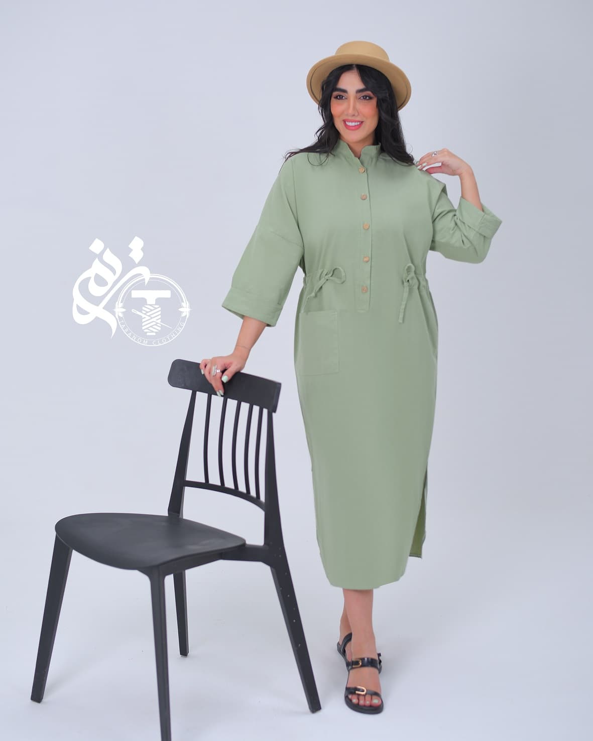 کفتان لینن مدل آفاق